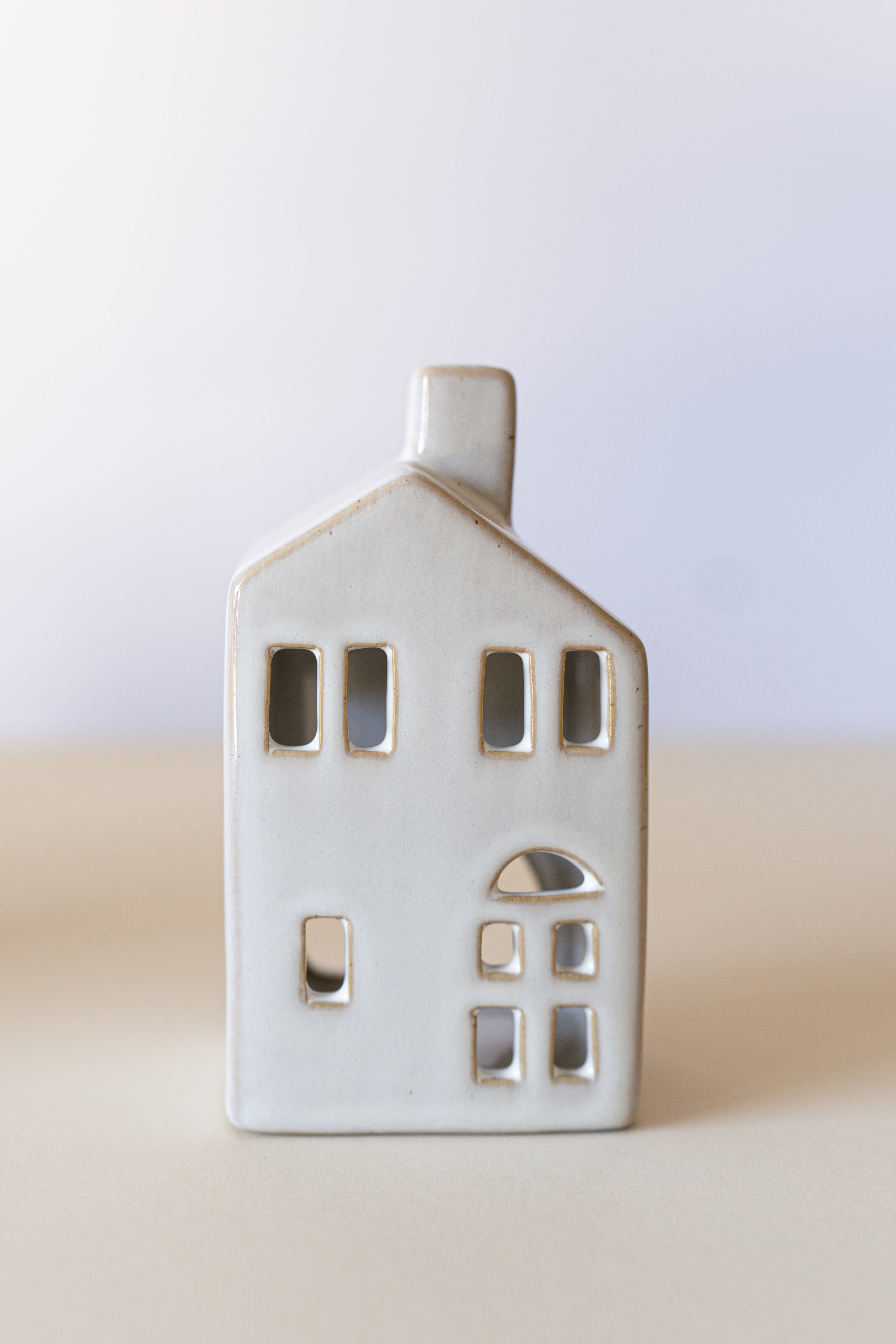 Ceramic House Tealight Holder image 0